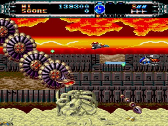 The giant colorful sprites and the beautiful scrolling really showed off the power of the TurboGrafx-CD.