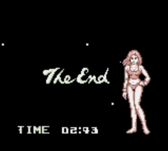 It wouldn't be Metroid with an obligatory bikini shot at the end.